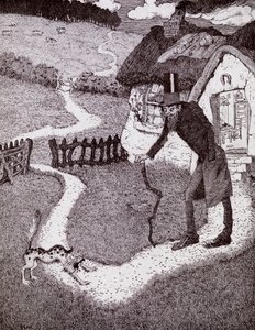 There Was A Crooked Man, fra boken Princess Marie-Josés Childrens Book, utgitt 1916