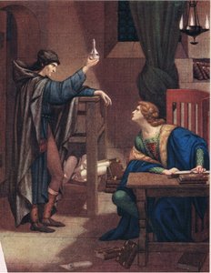 Lucifer og hans prins Henry. «Se det her! Denne lille flasken inneholder den fantastiske kvintessensen.