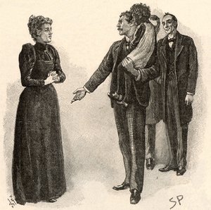 Adventure of Yellow Face av Sidney Paget
