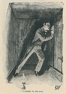Jeg skyndte meg til døren, 1892 av Sidney Paget