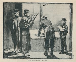 Bare les det opp for meg, 1892 av Sidney Paget