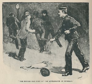 The Roughs hadde flyktet ved Petersons opptreden, 1892 av Sidney Paget