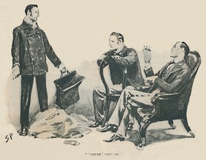 Der, sa han, 1892 av Sidney Paget