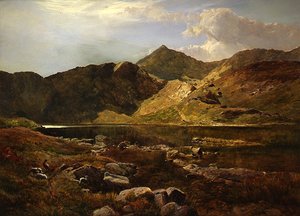 Cader Idris (olje på lerret)