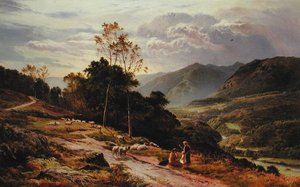 Lille Langdale, Westmoreland av Sidney Richard Percy