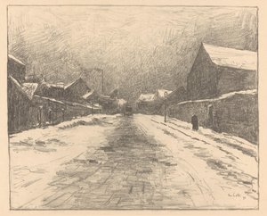 snødekt gate