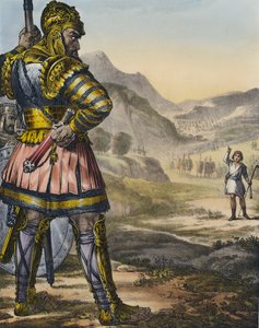 David og Goliat av Siegfried Detler Bendixen