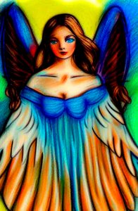 Colors of Heaven: An Angel Portrait