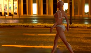 Urban Scheme: Nattlig refleksjon av Silvia Martini