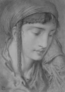 En hebraisk jente av Simeon Solomon