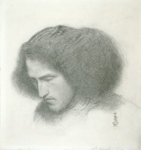 Selvportrett av Simeon Solomon