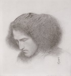 Selvportrett av Simeon Solomon