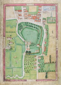 Hertford Castle and Castle Yard, fra 