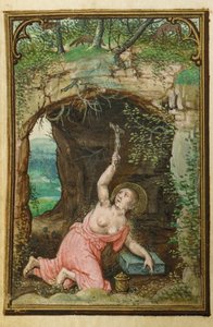 Folio fra en miniatyr Time Book, bruk av Roma, Brugge, 1530-35