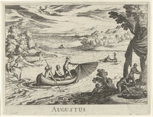 August August (tittel på objekt) Tolv måneder (serietittel) av Simon Frisius
