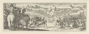 Cavalerist spreekt soldieren tå Kavaleri (serietittel) Faecvnda hva er den elskede av Phaebus og den takknemlige Florentia til menn av ivrig geni, nok er vist av pvgnas, enthea av kraften til brystene som Mercury skåret den rettidige klienten (serietittel)