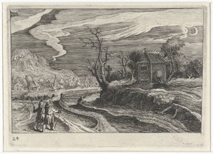 Landskap om natten Sør-europeiske landskap (serietittel) Topographia variarum regionum (serietittel)