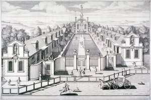 Trinity Almshouses, Mile End Road, Stepney, London, 1696.
