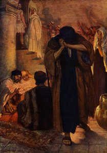 Peters fornektelse (farge litho)
