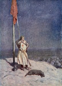 Ridderen står vakt på St. George