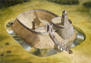Helmsley Castle, North Yorkshire, 1100-tallet c1990-c2010
