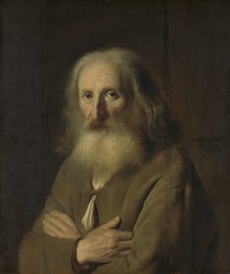 Portrett av en gammel mann av Simon Kick