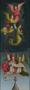 Et englekor fra St Bertin-altertavlen, ca 1459