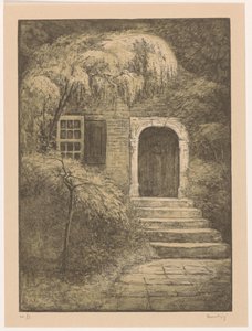Dør med steintrapp The Backdoor (original tittel)