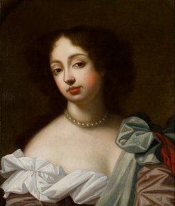 Portrett av Louise de Kérouaille, hertuginne av Portsmouth, ca. 1680-1700 (olje på lerret)