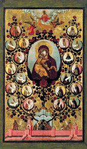 Apotheosis of the Virgin of Vladimir, 1668.