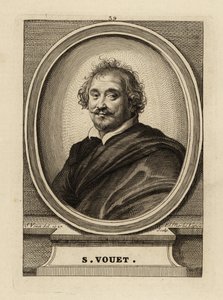 Portrett av Simon Vouet av Simon Vouet