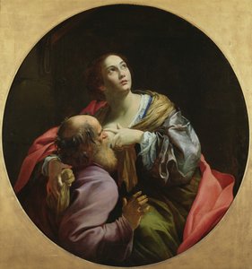 Romersk veldedighet av Simon Vouet