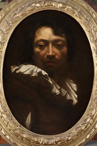 Selvportrett. av Simon Vouet