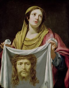 St. Veronica holder det hellige likkledet