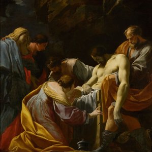 Gravleggingen av Simon Vouet