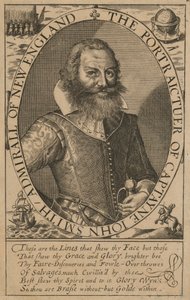 John Smith (1579/80–1631), ca. 1617 (gravering) av Simon de (after) Passe