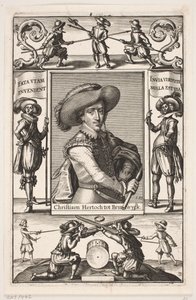 hertug Christian av Braunschweig av Simon de Pas