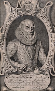 Edward Somerset, 4. jarl av Worcester, engelsk hoffmann, c1618 1894