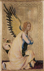 Gabriel, fra Orsini Polyptych (tempera på panel) (se også 471173-5)