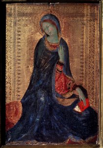 Virgin Annunciate, c1340-c1344 av Simone Martini