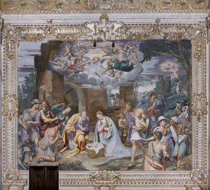 Tilbedelse av hyrdene, 1578-82