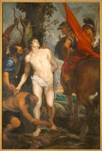Saint Sebastian Bound for Martyrdom, ca. 1620.