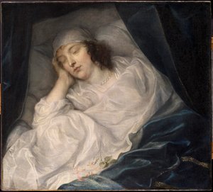 Venetia, Lady Digby, på dødsleiet