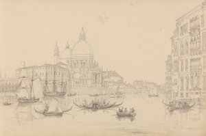 Album med 30 visninger i Tyrol og Italia: St. Maria della Salute-kirken 10. november 1840 av Sir Charles D