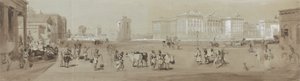 Government House fra St. Andrew's Library - Calcutta av Sir Charles D