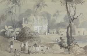 Moskeen i Borranypore av Sir Charles D