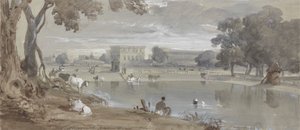 Utsikt over en del av Chowringhee - Calcutta av Sir Charles D