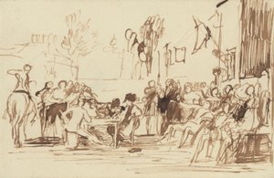 Chelsea-pensjonistene leser Waterloo-utsendelsen av Sir David Wilkie