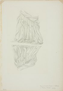 Drapert figur og refleksjon, studie for Mirror of Venus av Sir Edward Burne Jones