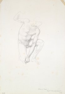 Studer for Amor av Sir Edward Burne Jones